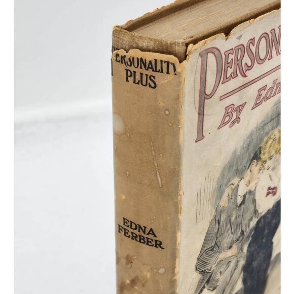 Personality Plus by Edna Ferber 1st Edition Novel Dust Jacket Antique Book 1914 - Picture 8 of 16